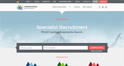 Desktop Screenshot of annapurnarecruitment.com